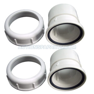 Pump Union Jacuzzi Swivel Unions (Sold as a Pair) - Image 2