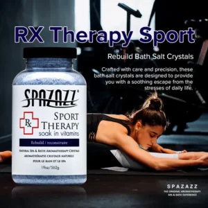 RX Crystals: Sport Therapy - Rebuild 4oz SZ6074 - Image 4