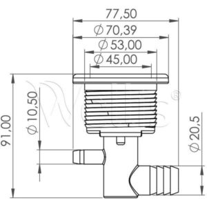 3" Transparent Jet Body AJ00228SET - Image 3